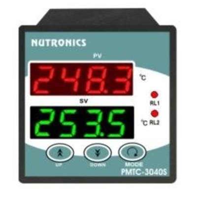 Prog. Digital Temperature Controller Double Display Single Set Point 48 X 48